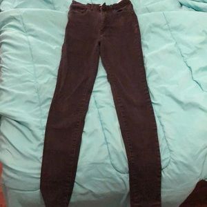 Levi’s Mile High Super Skinny Jeans High Rise